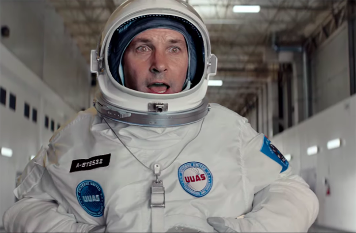 Pepsi отправила Пола Радда и Майкла Пенью в космос