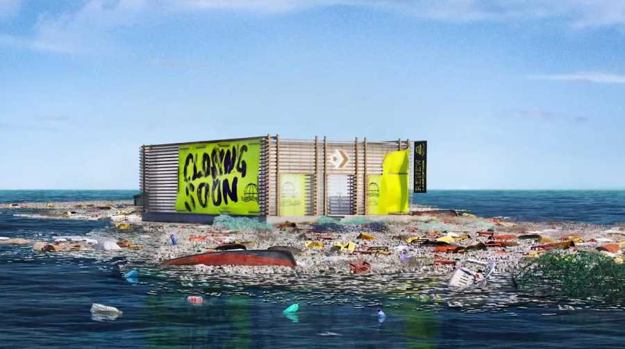 Converse открыли виртуальный магазин, чтобы избавиться от океанского мусора