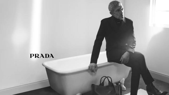 Венсан Кассель в рекламной кампании Prada