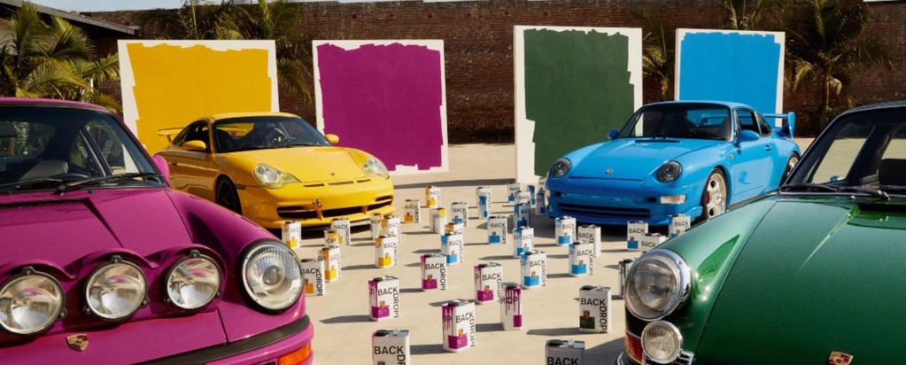 Porsche выпустил лимитированную серию красок, вдохновленных цветами автомобилей