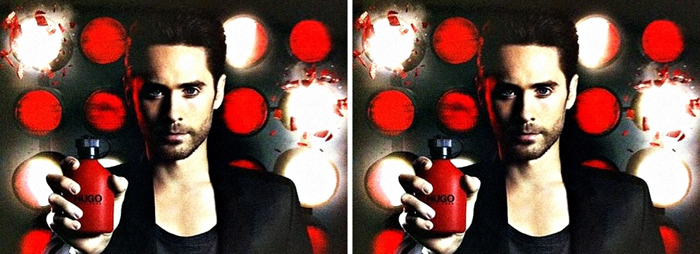 Красный-опасный: Джаред Лето в новой рекламе парфюма