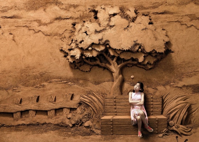 Песчаные скульптуры Joo Heng Tan