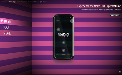 Музыка из рекламы смартфона Nokia 5800 Xpress Music