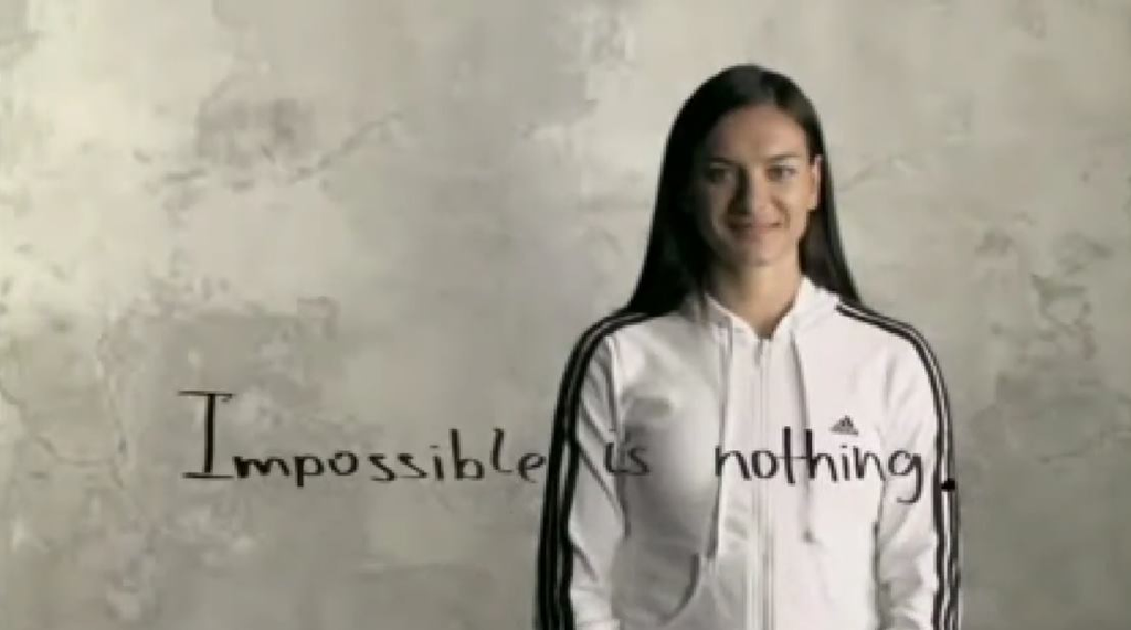 Музыка из рекламы Adidas - Impossible is Nothing (Елена Исинбаева)