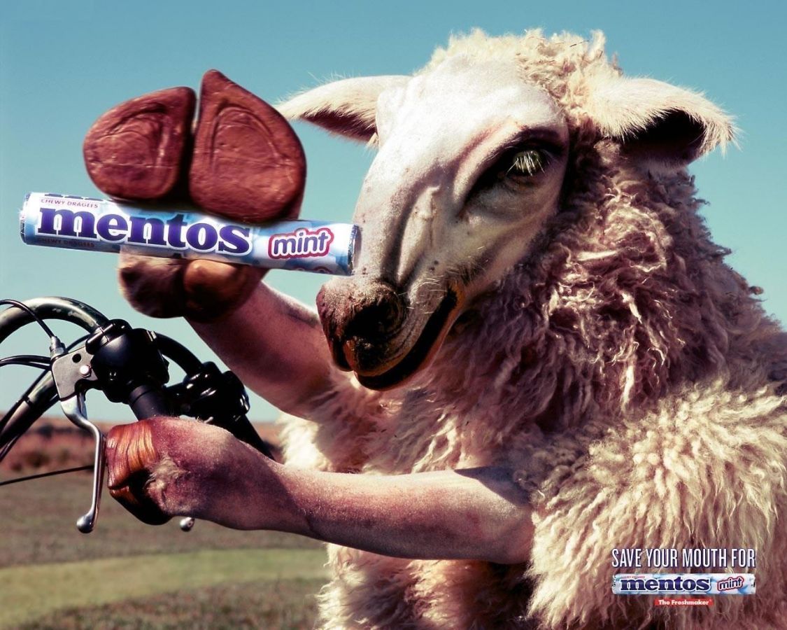 Музыка из рекламы Mentos - Овцы