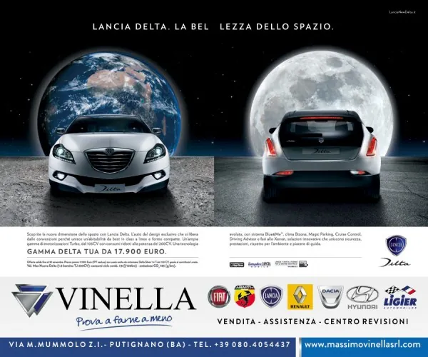 Lancia Delta – La bellezza dello spazio