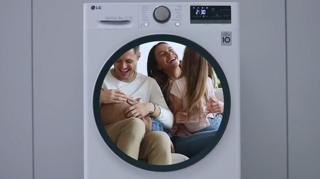 Музыка из рекламы LG DUAL Inverter Heat Pump - Новый стандарт удобной сушки вещей