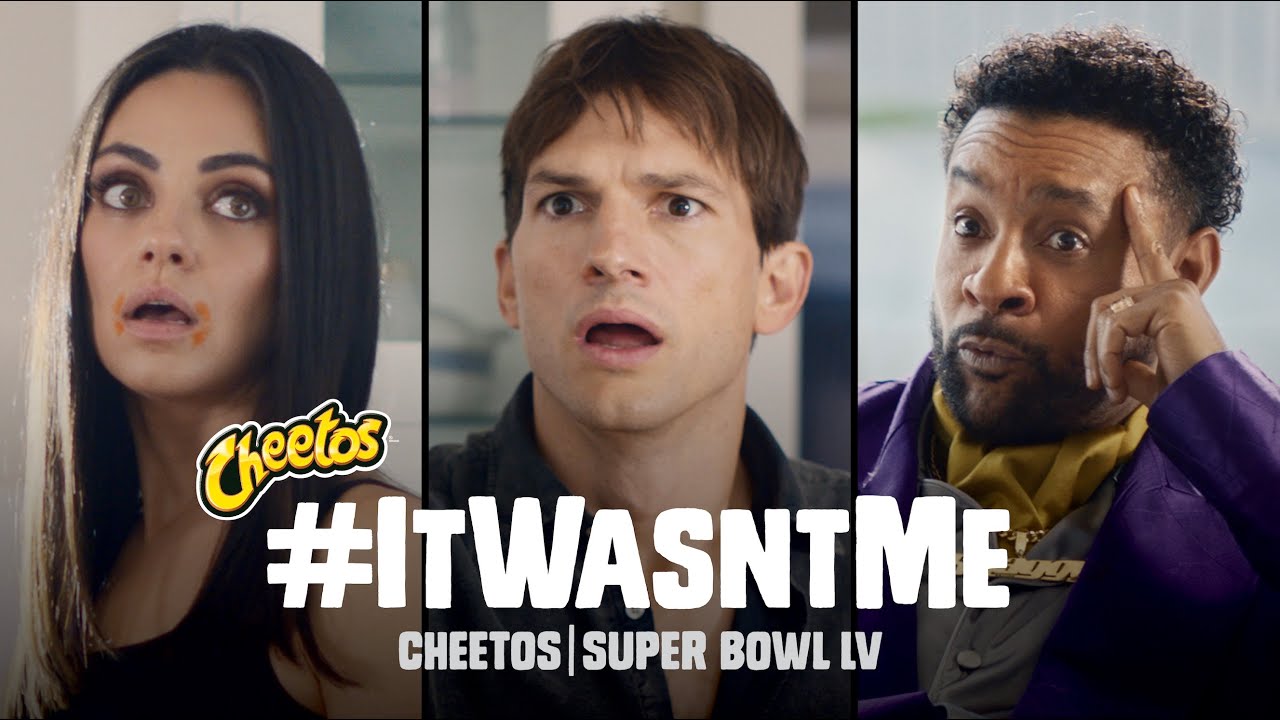 Музыка из рекламы Cheetos - It Wasn’t Me (Mila Kunis, Ashton Kutcher, Shaggy)