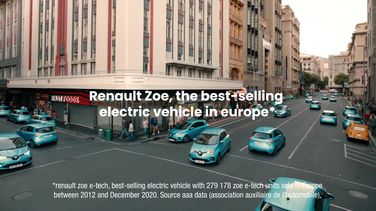 Музыка из рекламы Renault Zoe - The Chase
