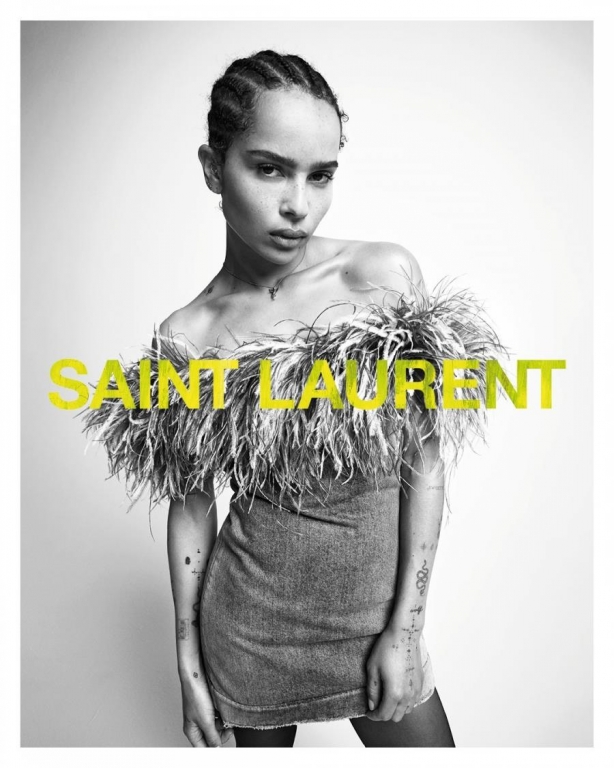 Музыка из рекламы Yves Saint Laurent - Denim (Zoë Kravitz)