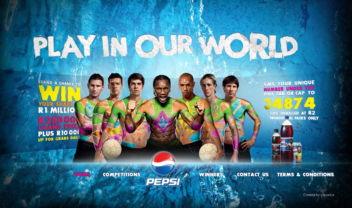 Музыка из рекламы Pepsi - Refresh Your World FIFA World Cup