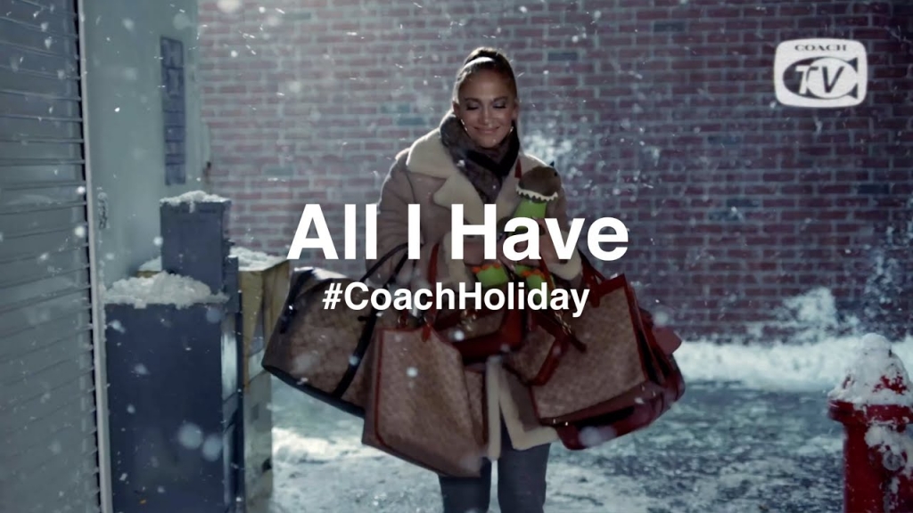 Музыка из рекламы Coach - Holiday (Jennifer Lopez)