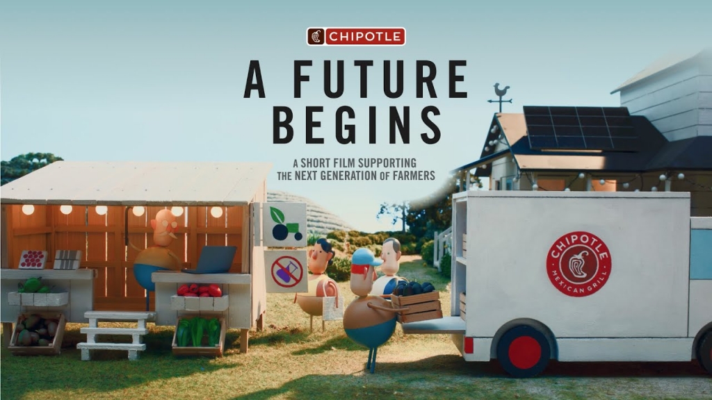 Музыка из рекламы Chipotle - A Future Begins