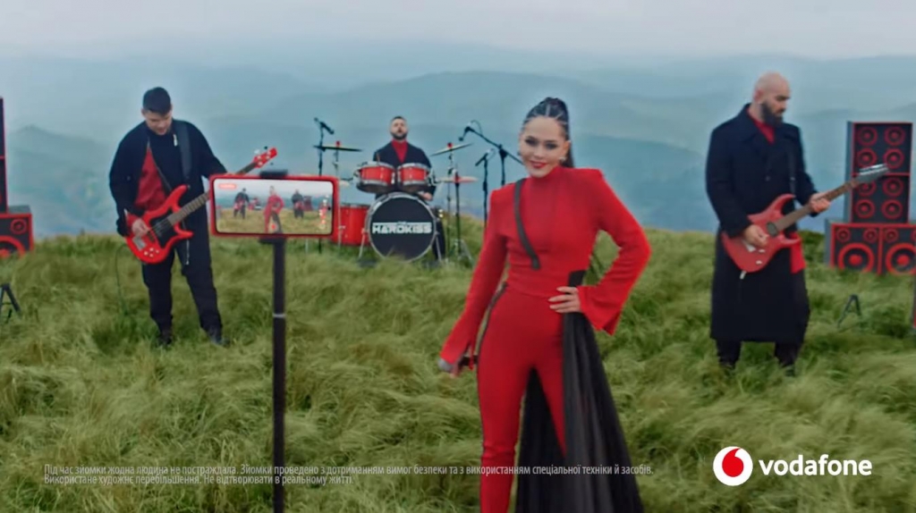 Музыка из рекламы Vodafone - 4G покриття від Vodafone майже по всій Україні (The HARDKISS)