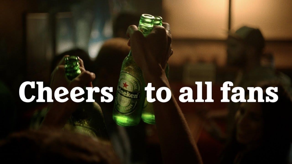 Музыка из рекламы Heineken - Cheers To All Fans