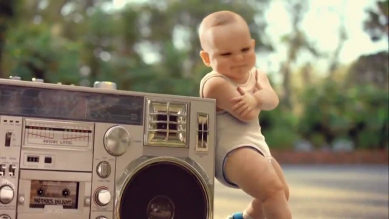 Музыка из рекламы воды Evian - Roller Babies