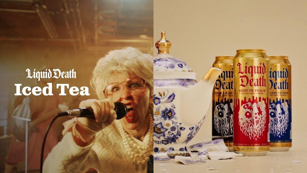 Музыка из рекламы Liquid Death - Your Grandma’s Energy Drink
