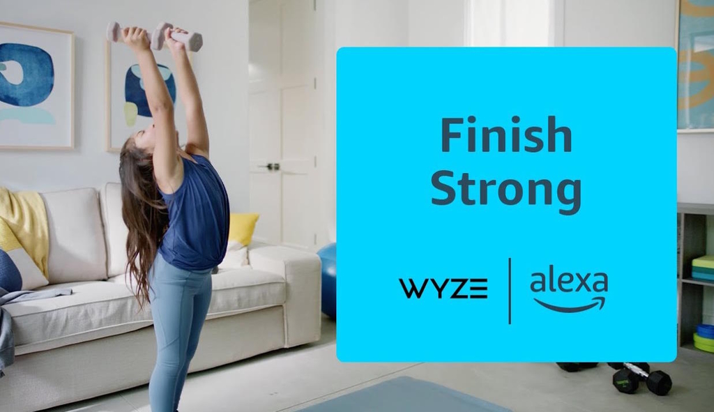 Музыка из рекламы Amazon Alexa x Wyze - Finish Strong