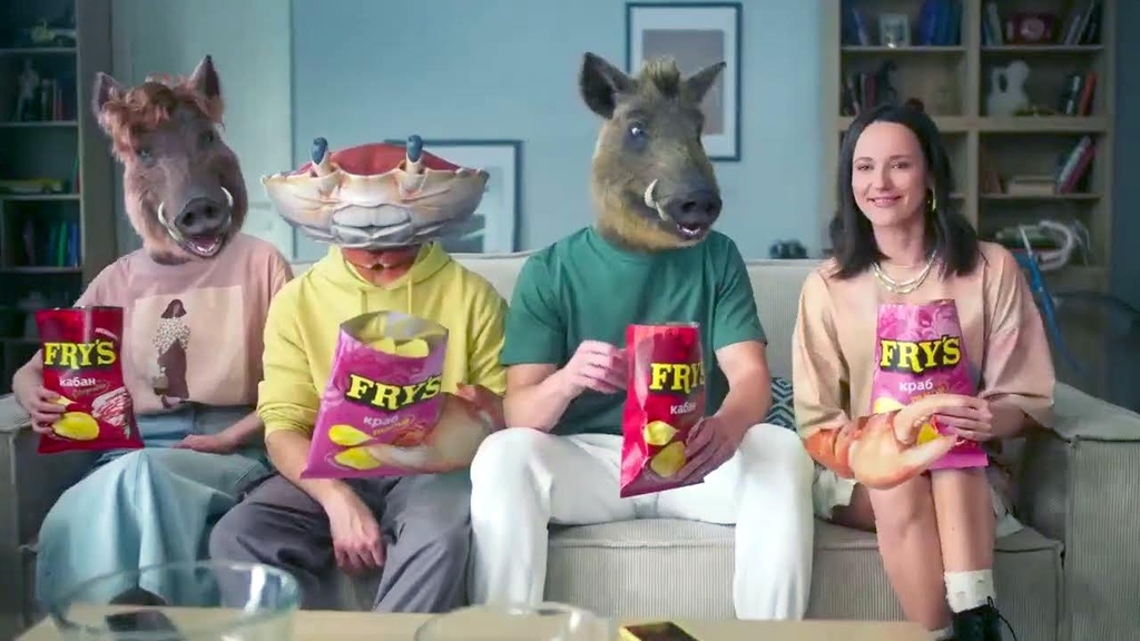 Музыка из рекламы Frys - Свирепый вкус, зубастый хруст