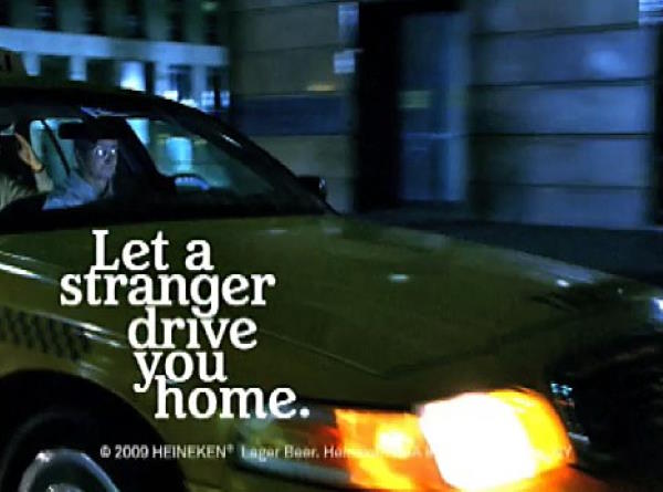 Музыка из рекламы Heineken - Let A Stranger Drive You Home