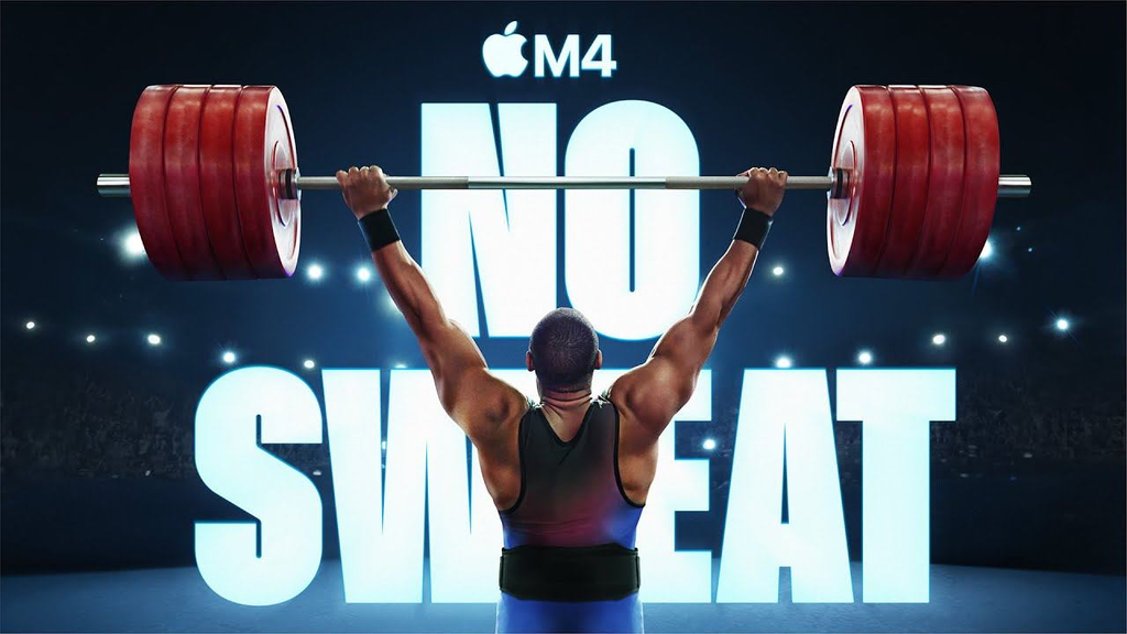 Музыка из рекламы Apple M4 chip - No Sweat