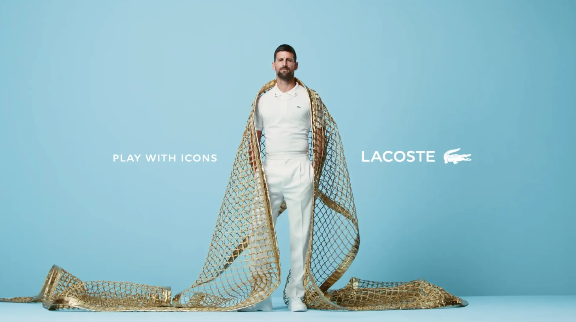Музыка из рекламы Lacoste - Play with Icons (Novak Djokovic, Adèle Exarchopoulos, Pierre Niney)