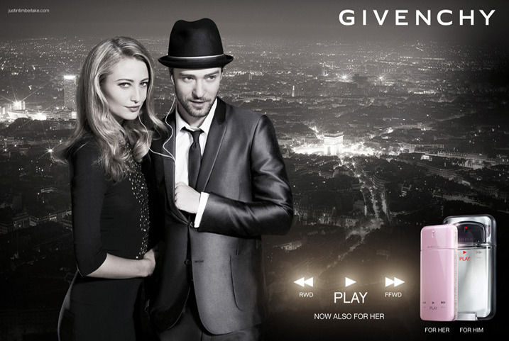 Музыка из рекламы Givenchy - Play (Justin Timberlake, Noot Seear)