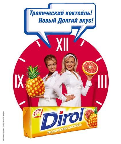 Музыка из рекламы Dirol - Две подружки (Виктория Герасимова, Мария Климова)