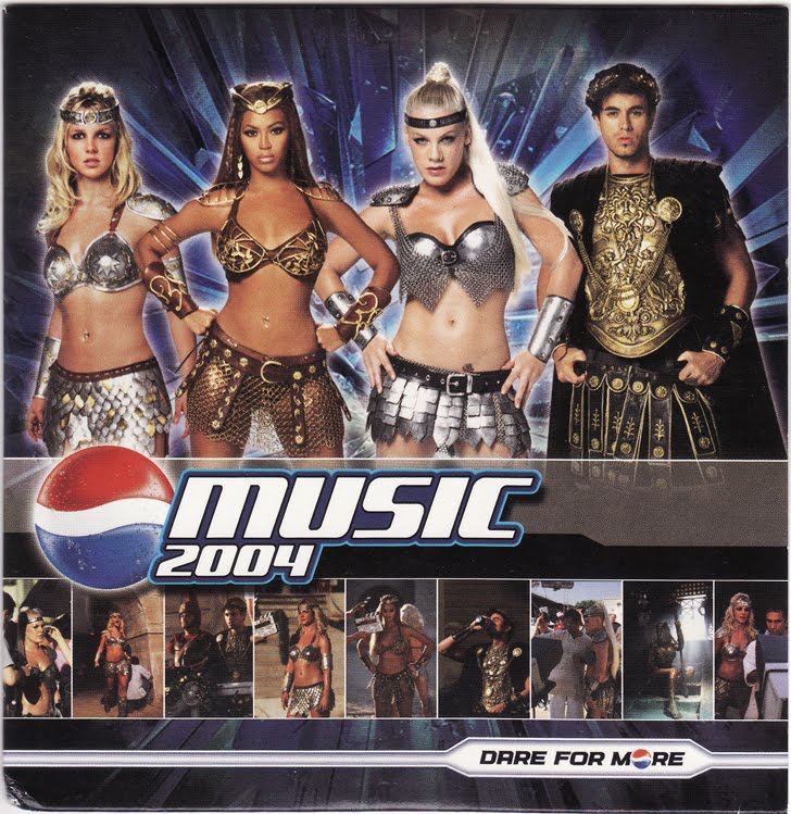 Музыка из рекламы Pepsi - Gladiator (Britney Spears, Beyonce, Pink, Enrique Iglesias)
