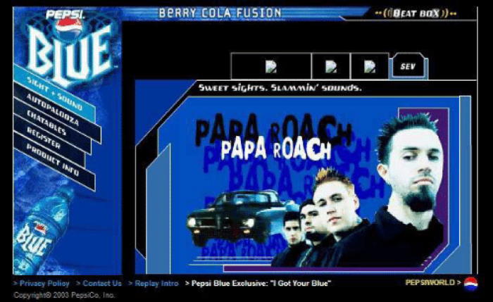 Музыка из рекламы Pepsi Blue - Papa Roach
