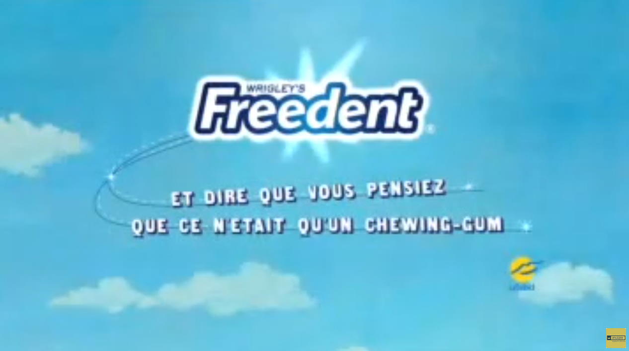 Музыка из рекламы жвачки Freedent - My Bag