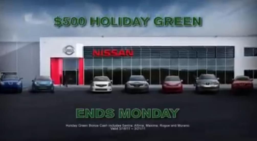 Музыка из рекламы Nissan - Holiday Green