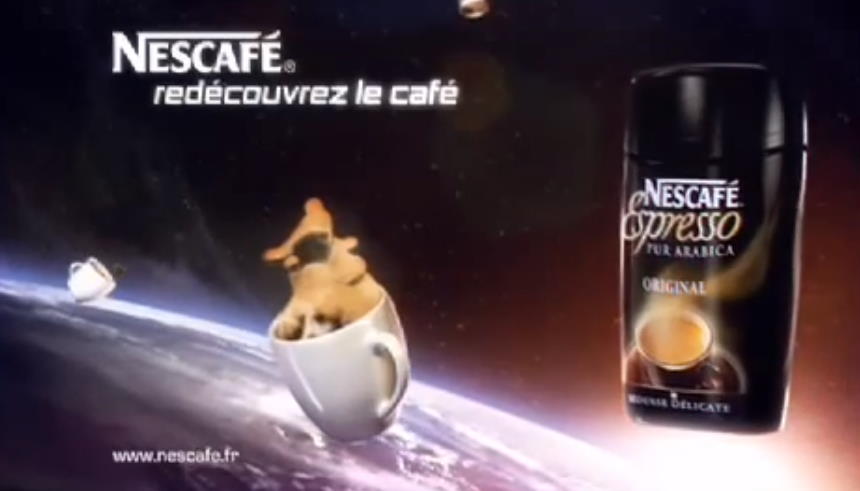 Музыка из рекламы Nescafe - Space