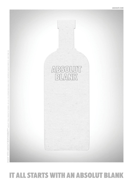 Музыка и из рекламы Absolut – Blank