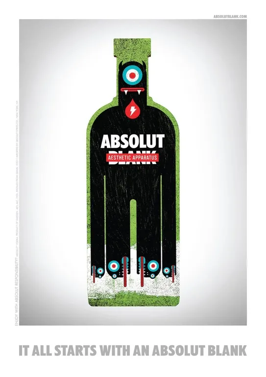 Absolut – Blank