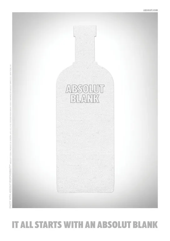 Absolut – Blank