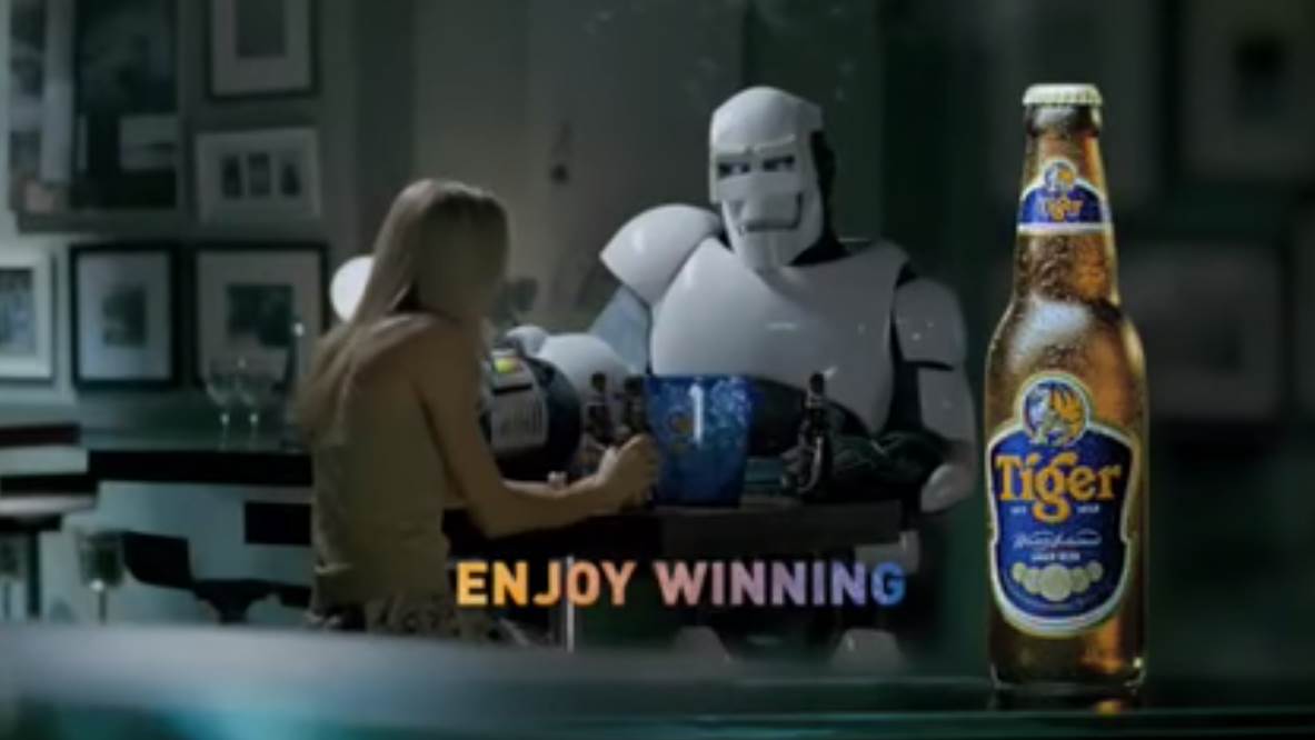 Музыка из рекламы пива Tiger - Shapfeshifting Cool