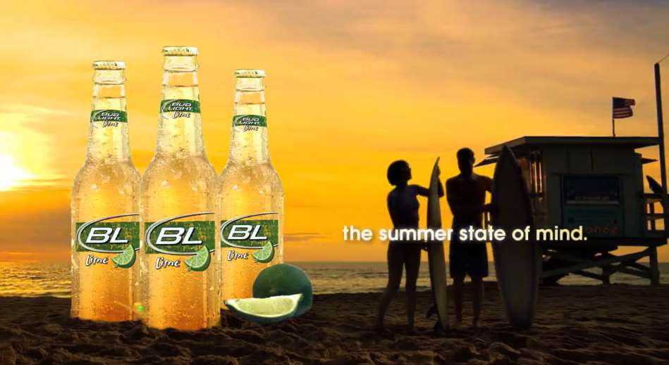 Музыка из рекламы Bud Light Lime - The Summer State of Mind