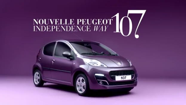 Музыка из рекламы Peugeot 107 - Envy
