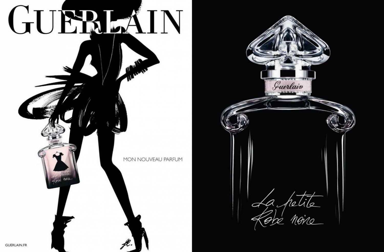 Guerlain la petite Robe Noir реклама