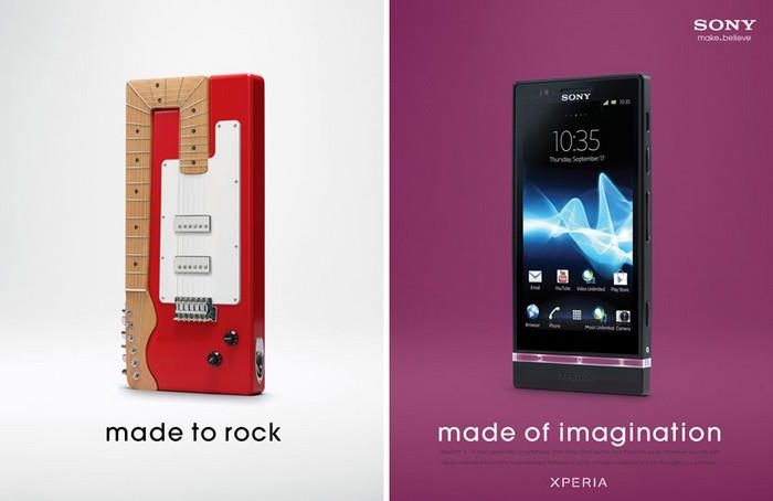 Музыка из рекламы Sony Xperia - Made of Imagination