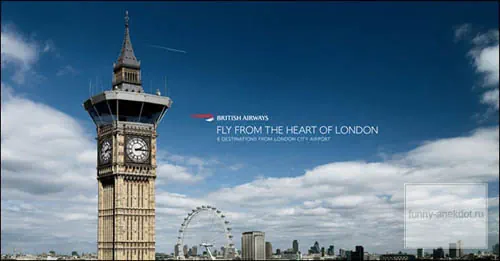 Музыка из рекламы British Airways - London
