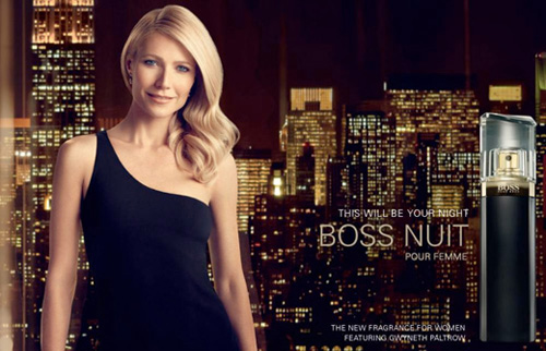 hugo boss gwyneth paltrow perfume