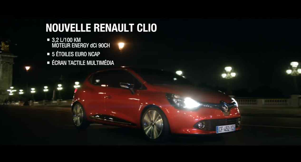 Музыка рекламы Renault Clio IV - Unforgettable