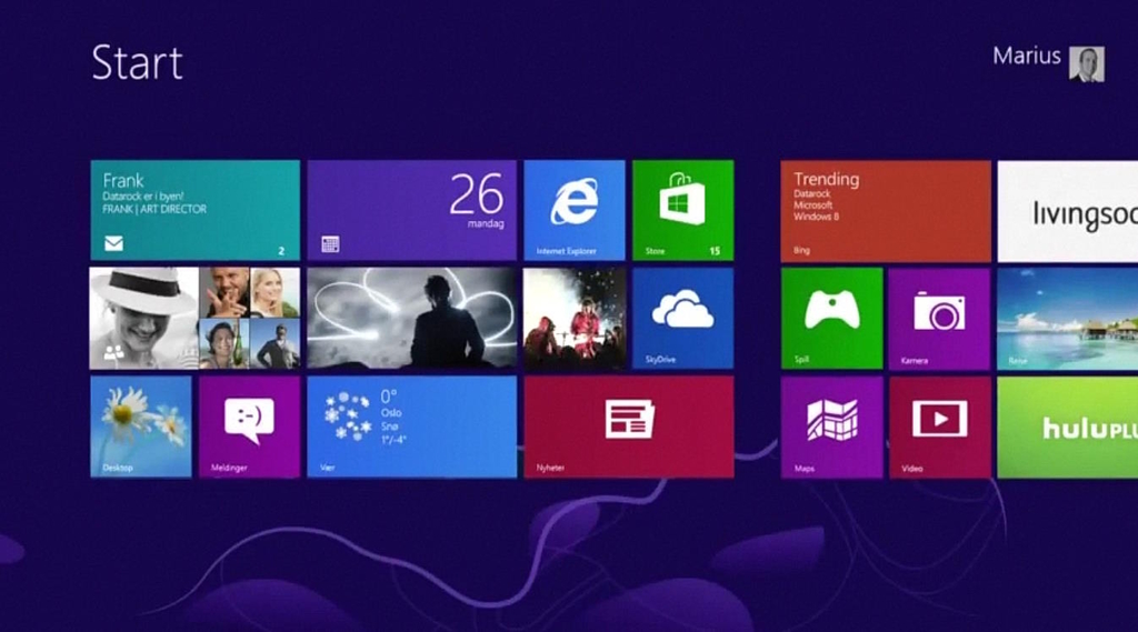 Музыка из рекламы Windows 8 - The Live Tile Experiment