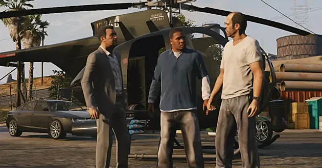 трейлера Rockstar Games - Grand Theft Auto V Official Trailer #2