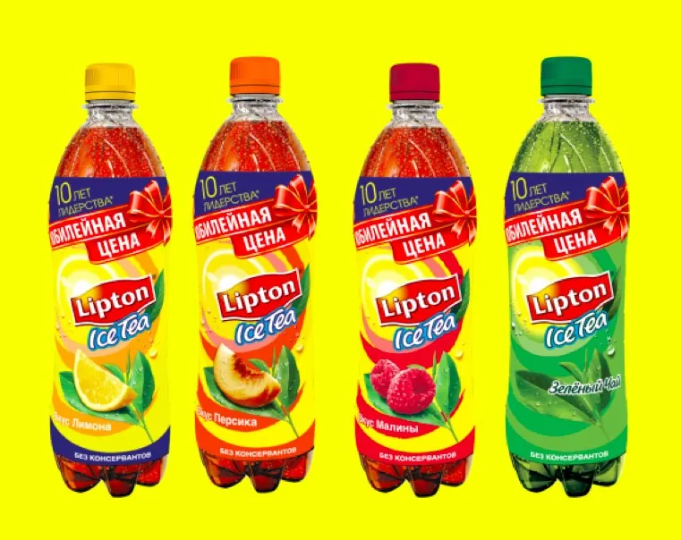 Lipton Ice Tea - 10 лет лидерства!