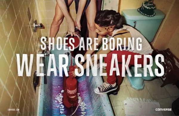 Converse - Shoes are Boring. Wear Sneakers