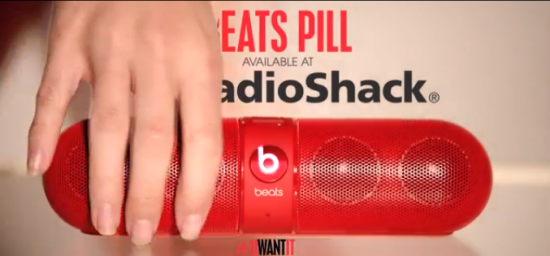 Музыка и видеоролик из рекламы RadioShack Beats Pill Speaker - #UWANTIT