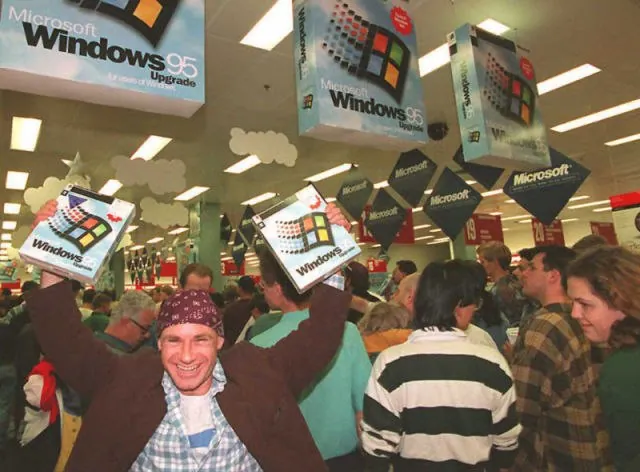Microsoft Windows 95 - Start me Up Microsoft Windows 95 - Start me Up